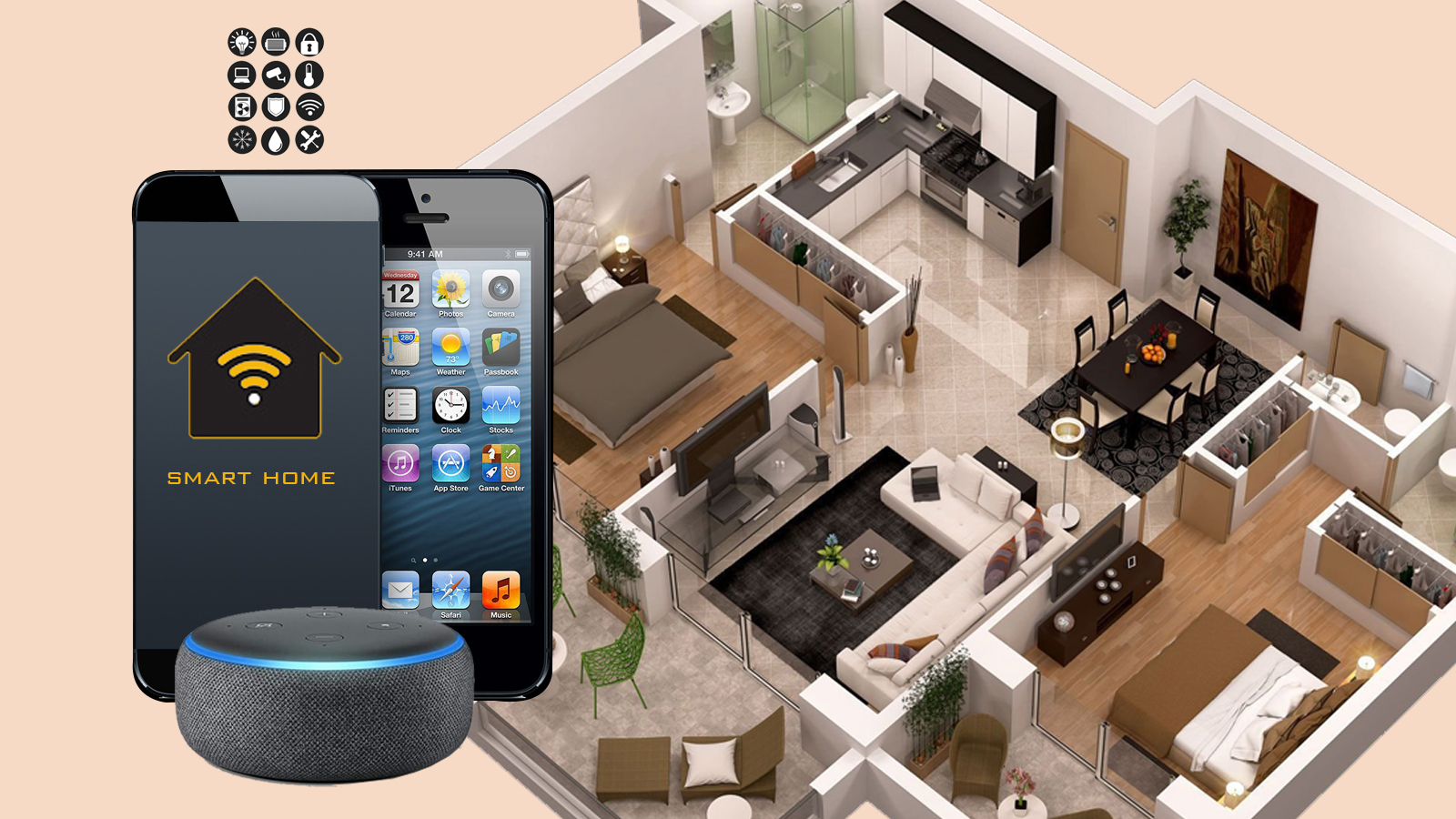 slider - Smart home.